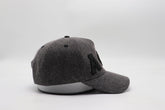 Alpha Black Denim Snapback Hat